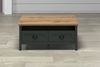 Couchtisch >Stanton< in Tannengrün / Eiche - 101x45x60cm (BxHxT) Bild 2