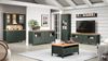 Couchtisch >Stanton< in Tannengrün / Eiche - 101x45x60cm (BxHxT) Bild 4