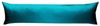 Mako Satin Seitenschläferkissen Bezug uni / einfarbig petrol blau 40x200 cm Bild 4