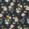Estella Mako Jersey Bettwäsche 135x200 Fiona gelb schwarz Flowerpower 6397-710 Bild 3
