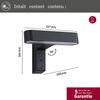 Paulmann 94548 LED Außenwandleuchte Ito horizontal Sensor IP44 3000K Bild 2