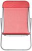 vidaXL Strandstühle 2 Stk. Rot Textilene & Pulverbeschichteter Stahl 360189 Bild 4