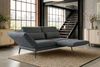 KAWOLA Funktionssofa HOLLY 2-Sitzer Stoff anthrazit 90 x 92 x 176 cm Bild 4