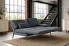 KAWOLA Funktionssofa HOLLY 2-Sitzer Stoff anthrazit 90 x 92 x 176 cm Bild 5