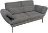 KAWOLA Funktionssofa HOLLY 2-Sitzer Stoff anthrazit 90 x 92 x 176 cm Bild 3