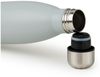 Blumtal Trinkflasche 500 ml Edelstahl - auslaufsichere Isolierflasche - BPA-freie Trinkflasche kalt & warm - doppelwandige Insulated Bottle - rostbeständige Isolierflasche Ultimate Grey - Grau Bild 3