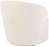 Sessel Babila aus Boucle-Stoff, modernes Design, Natur, gepolstert und bequem für Dein Zuhause Bild 2