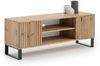 Raumhirsch Furniture Lowboard Focus, Stehendes Fernsehregal für das Wohnzimmer (Fernsehkommode, TV Schrank, TV Board stehend), Elegant & Funktional Bild 5