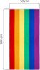 Lashuma Handtücher Regenbogen, Frottee (2-St), buntes Handtuchset Frottee mit Streifen 50x100 cm Bild 4