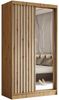 Beautysofa Kleiderschrank Helix (Garderobe mit Scharniertüren, mit Spiegel, schwarzes / weißes / graues / artisan) mit Lamellen Bild 4