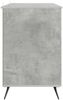 vidaXL Schreibtisch mit Tür Betongrau 142,5 x 50 x 75 cm Holzwerkstoff 3414633 Bild 5