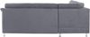 Places of Style Ecksofa Cardoso L-Form, Federkern, wahlweise mit Bett, Schubkasten Bild 4