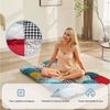 HomeMiYN Loungesessel Loungesessel Sessel Wohnzimmer Gartenliege mit Wendekissen (2er set,bestehend aus sessel mit Gepolsterten Kissen), für kinder,2 erwachsene Bild 2