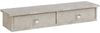 Wandregal Geeste 60x15x10 cm mit 2 Schubladen Betonoptik, hell [en. casa] Bild 2