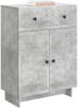 vidaXL Sideboard Betongrau 66 x 34,5 x 90 cm Holzwerkstoff 893948 Bild 2