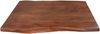 Esstisch Baumkante massiv Akazie Nussbaum 180 x 90 Spider-Gestell schwarz TIM 135768382 Bild 5