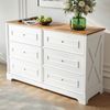 Sideboard, Mehrzweckschrank mit Schubladen, Küchenschrank, Aufbewahrungsschrank, Schubkastenkommode Bild 4
