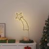 vidaXL Weihnachtsbeleuchtung Sternschnuppen-Silhouette 80 LEDs 4019606 Bild 3
