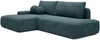 Vente-unique - DAVISO Sofa Stoff Blau - B 164 cm x H 87 cm x L 276 cm Bild 3