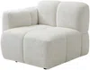 Vente-unique - CARLIVI Sofa Stoff Weiß - B 92 cm x H 73 cm x L 347 cm Bild 2