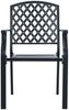 vidaXL Gartenstuhl-Set 3-tlg. Stapelbar Pulverbeschichteter Stahl 3283768 Bild 5