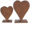Pflanzer Rostherz stehend 2er Set Blumenkasten Pflanzschale Blumentopf Bild 2