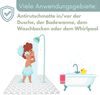 2er Set Duschmatte Rutschfest Duschwanneneinlage Antirutschmatte Dusche Rutschfeste Badematte Duscheinlage Duschvorleger Rutschmatte 53x53 cm Bild 3