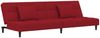 vidaXL Schlafsofa 2-Sitzer mit 2 Kissen Weinrot Samt 375811 Bild 2