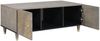 vidaXL Couchtisch Grau 100 x 54 x 40 cm Massivholz Mango 4018784 Bild 2