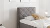 PANDA MÖBEL GmbH Boxbett DIAMARO 90x200, 100x200, 120x200, Boxbett mit Bettkasten und Topper, Stilvolles Design – zeitlose Eleganz Bild 3
