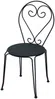 Vente-unique - GUERMANTES Garden dining set Metall Grau - B 47 cm80 cm x H 71 cm90 cm x L 43 cm80 cm Bild 4
