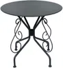 Vente-unique - GUERMANTES Garden dining set Metall Grau - B 47 cm80 cm x H 71 cm90 cm x L 43 cm80 cm Bild 3