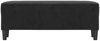 vidaXL Sitzbank Schwarz 100x35x41 cm Samt 349426 Bild 3