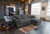KAWOLA Sofa DAMETO Ecksofa Bettsofa Schlafsofa mit Stauraum Cord grau Recamiere rechts 77 x 174 x 266 cm Bild 4