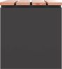 vidaXL Gartenbank Schwarz 60 x 40 x 43 cm 874891 Bild 5