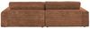 KAWOLA Sofa LANA Ecksofa Cord rost Recamiere rechts 83 x 205 x 296 cm Bild 5