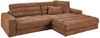 KAWOLA Sofa LANA Ecksofa Cord rost Recamiere rechts 83 x 205 x 296 cm Bild 2