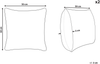 Dekokissen 2er Set VERPIS Baumwolle 50 x 50 cm Blau Ohne Muster Bild 2