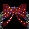 vidaXL Kranz mit 60 LEDs Mehrfarbig 76 x 76 x 8,5 cm Acryl 42019124 Bild 5