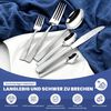 HOMELUX Besteck-Set Besteck set für 12 Personen,72-tlg Edelstahl Besteckset,Cutlery Set, Edelstahl,Spiegelpoliert Bild 3