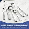 HOMELUX Besteck-Set Besteck set für 12 Personen,72-tlg Edelstahl Besteckset,Cutlery Set, Edelstahl,Spiegelpoliert Bild 4