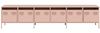 vidaXL TV-Schrank Rosa 202x39x43,5 cm Kaltgewalzter Stahl 3307150 Bild 5