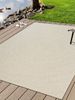 the carpet Teppich Kansas, rechteckig, Höhe: 10 mm, moderner robuster In und Outdoor Teppich Jute Look Bild 2