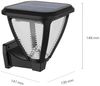 Solar Wandleuchte Vapora 15,8 x 14,7 x 13,7 cm schwarz Bild 2