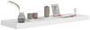 vidaXL Schweberegal Weiß 80x23,5x3,8 cm MDF 323814 Bild 3