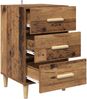 vidaXL Nachttisch Altholz 40 x 40 x 66 cm Holzwerkstoff 880613 Bild 5