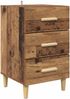 vidaXL Nachttisch Altholz 40 x 40 x 66 cm Holzwerkstoff 880613 Bild 2
