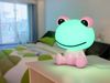 Ausgefallene USB Tischlampe HOPPER mit RGB Farbwechsel, Rosa Höhe 24cm Bild 5