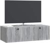vidaXL Wandmontierter TV-Schrank Graues Sonoma 98 x 41 x 30 cm 898021 Bild 2