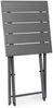 Gartenbeistelltisch Orltay aus Aluminium, modern, dunkelgrau, klappbar und wetterfest Bild 3